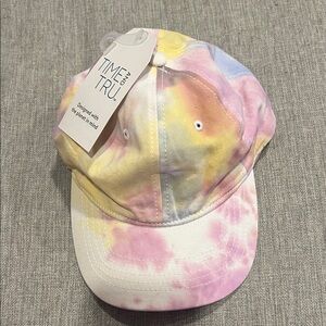 Time and Tru Pastel Tie-Dye Cap